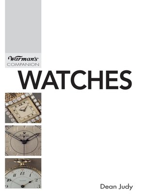 cover image of Watches